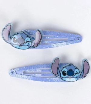 Disney Stitch Скрънчи ластик с 2 фиби и колие 