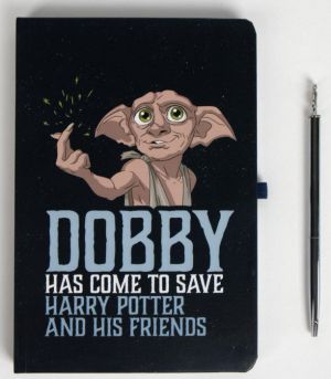 Harry Potter Подаръчен комплект Тефтер, Химикал и Чорапи DOBBY