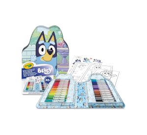 Crayola Bluey Куфарче за оцветявяне 45 части