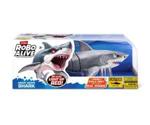 Zuru Robo Alive Shark Attack Series 1 Робо бяла акула