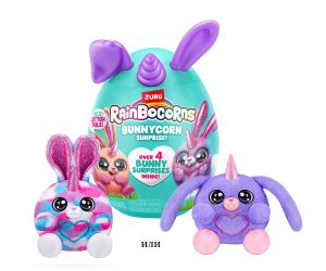 Zuru Rainbocorns Bunnycorn Мини пухкави зайчета, асортимент