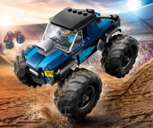 LEGO CITY Син камион чудовище 60402