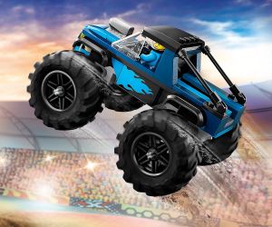 LEGO CITY Син камион чудовище 60402