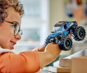LEGO CITY Син камион чудовище 60402