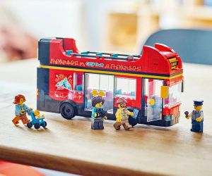 LEGO® City Червен двуетажен автобус 60407