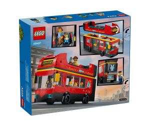 LEGO® City Червен двуетажен автобус 60407