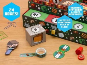 Minecraft Коледен календар box