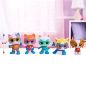 Super Kitties Геройски отряд 5 фигури