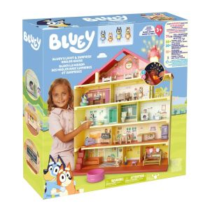BLUEY Мега къща със звуци и светлини, 71 см.