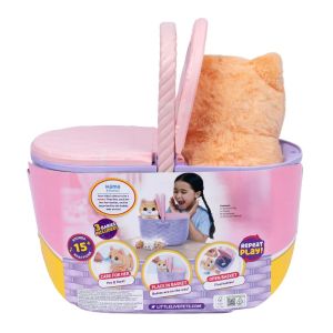 Little Live Pets Интерактивна играчка Коте с бебета Mama Surprise 