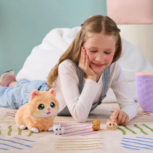 Little Live Pets Интерактивна играчка Коте с бебета Mama Surprise 
